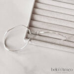 Bracelete 1.6mm fio quadrado ondulado